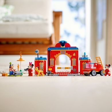 Конструктор LEGO Mickey and Friends Пожежне депо й машина Міккі і його друзів 10776