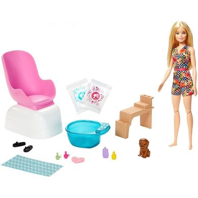 Игровой набор "Маникюрный салон" Barbie GHN07