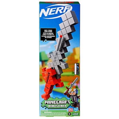 Бластер іграшковий Nerf Меч серії "Майнкрафт" F7597
