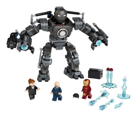 Конструктор LEGO LEGO Супергерої Залізна Людина: Залізний торгівець сіє хаос 76190