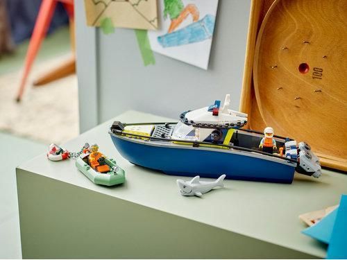 LEGO&reg; City Переслідування на поліцейському катері Іграшка 60456