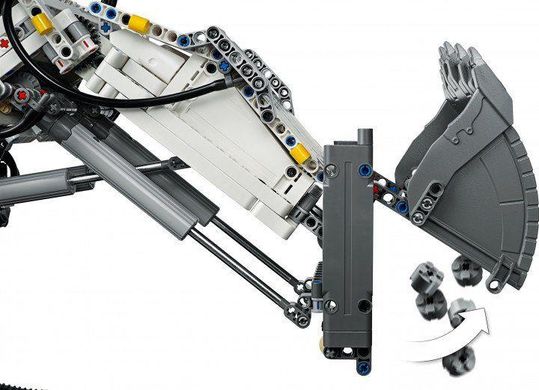 Конструктор LEGO TECHNIC Екскаватор Liebherr R 9800 42100 DRC