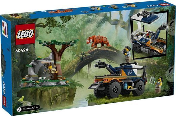 LEGO&reg; City Іграшковий позашляховик для дослідження джунглів 60426