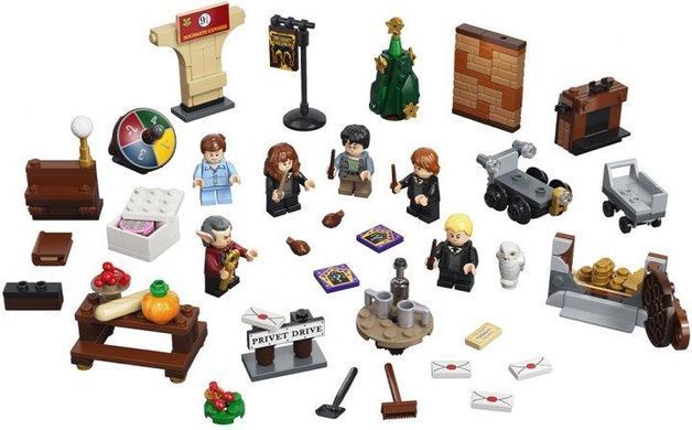 Конструктор LEGO Harry Potter Новогодний адвент-календарь 274 деталей 76390