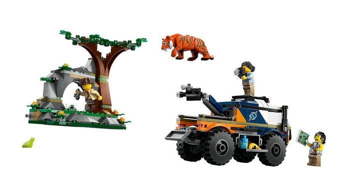 LEGO&reg; City Іграшковий позашляховик для дослідження джунглів 60426