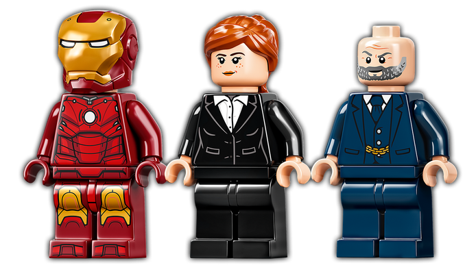 Конструктор LEGO ЛЕГО Супергерої Залізна Людина: Залізний торговець сіє хаос 76190