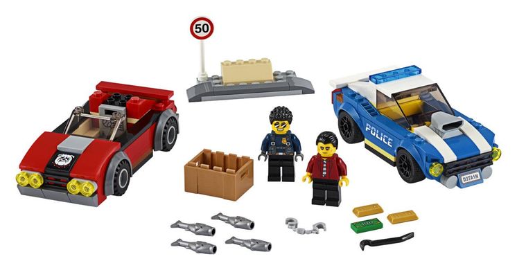 Конструктор LEGO City 60242 Арест на шоссе