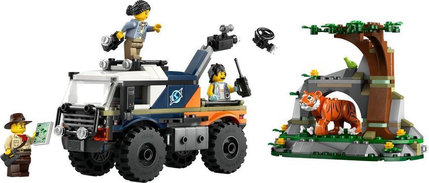 LEGO&reg; City Іграшковий позашляховик для дослідження джунглів 60426