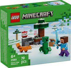 LEGO Minecraft Приключения Стива в тайге 21583