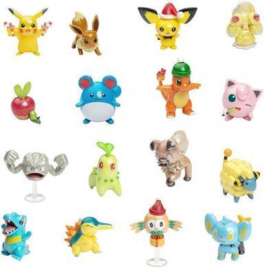 Набір ігрових фігурок Pokemon - Адвент-календар 2023 24 фігурки PKW3066