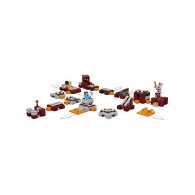 Конструктор LEGO Minecraft Підземна залізниця 21130