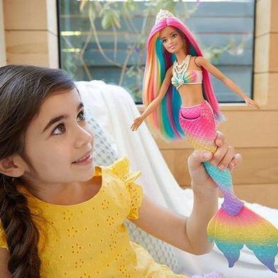 Лялька-русалка "Кольорова гра" серії Дрімтопія Barbie