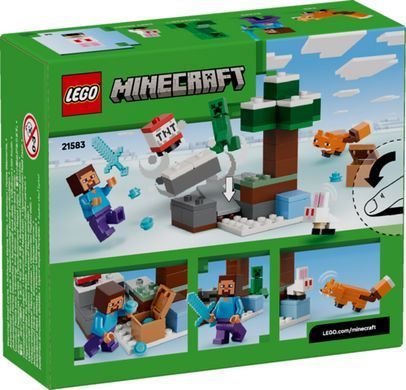 LEGO Minecraft Пригоди Стіва в тайзі 21583