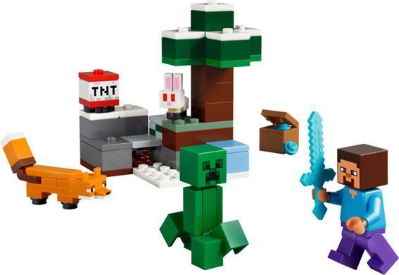 LEGO Minecraft Пригоди Стіва в тайзі 21583