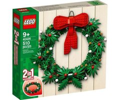 Конструктор LEGO Icons Різдвяний вінок 2-в-1 40426