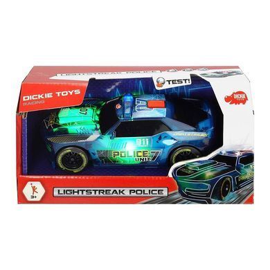 Машинка Dickie Toys Спалахи світла Поліція із ефектами 20 см 3763001