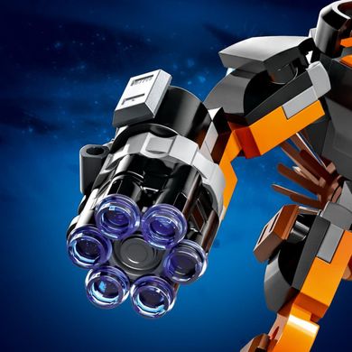 Конструктор LEGO® Super Heroes Робоброня Єнота Ракети 98 деталей (76243)