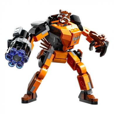 Конструктор LEGO® Super Heroes Робоброня Єнота Ракети 98 деталей (76243)