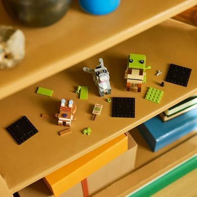 LEGO&reg; BrickHeadz&trade; &laquo;Шрек, Ослик і Гінгі&raquo; (40923)