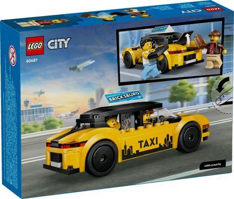 LEGO City Жовте таксі 60487