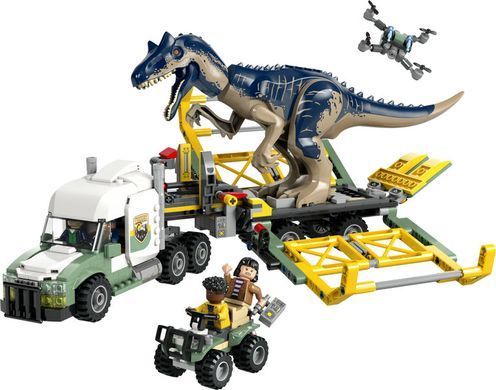 LEGO&reg; Jurassic World Місії динозаврів: Вантажівка для перевезення алозавра 76966
