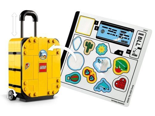 Конструктор LEGO 40817 Creator Желтый дорожный чемодан