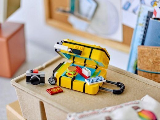Конструктор LEGO 40817 Creator Желтый дорожный чемодан