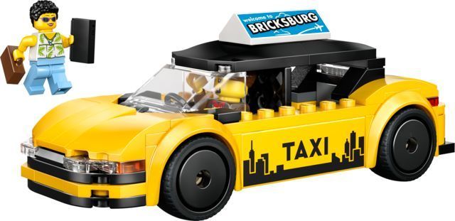 LEGO City Жовте таксі 60487
