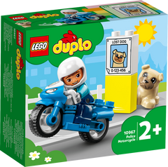 LEGO® DUPLO Поліцейський мотоцикл 10967