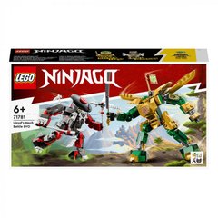 Конструктор LEGO® Ninjago Битва робота Ллойда EVO 223 деталей (71781)