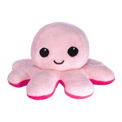 М'яка іграшка-перевертень Fancy Восьминіжка рожево-малинова 10 см OSMI0UR