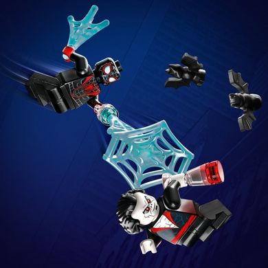 Конструктор LEGO® Super Heroes Майлз Моралес проти Морбіуса 220 деталей (76244)