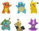 Набір ігрових фігурок Pokemon W6 - Себалай, Ексью, Снайві, Тепіг, Ошавотт, Пікачу PKW3062