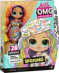 Ігровий набір LOL Surprise OMG Sketches Fashion Doll with 20 Surprises Леді Скетч, 581857