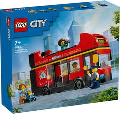 LEGO® City Червоний двоповерховий екскурсійний автобус 60407