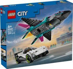 LEGO City Реактивний літак проти автомобіля 60489