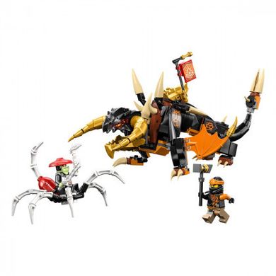 Конструктор LEGO® Ninjago Земляний дракон Коула EVO 285 деталей (71782)