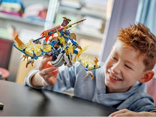 LEGO&reg; NINJAGO&reg; Разбойник: Робот-сливатель на драконе Игрушка ниндзя 71843