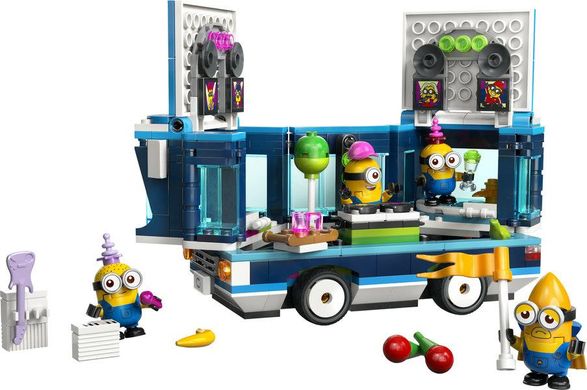 LEGO Minions Музичний автобус для вечірок Посіпак 75581