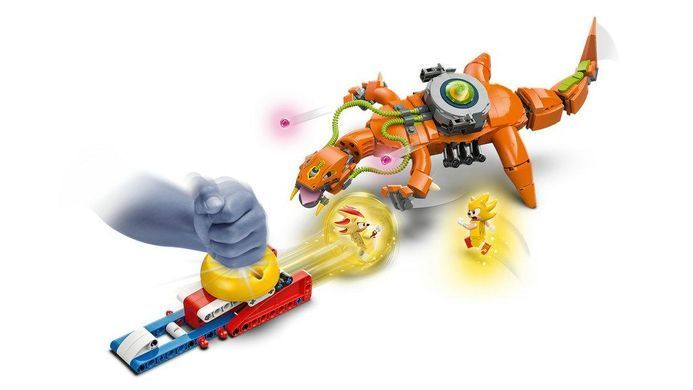 Конструктор LEGO Sonic Super Shadow vs. Biolizard 77003