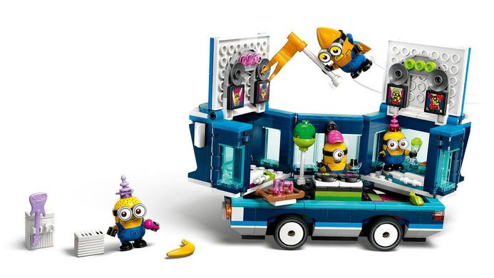 LEGO Minions Музичний автобус для вечірок Посіпак 75581